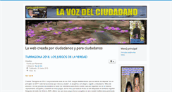 Desktop Screenshot of lavozdelciudadano.com
